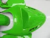 Kits de carénage chinois personnalisés gratuits pour Kawasaki Ninja ZX6R 2005 2006 ZX636 636 ZX-6R 05 06 pièces de carénage de moto vert vif