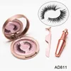 5 magnetische Wimpern natürliche falsche Wimpern Magnet Wimpern magnetische flüssige Eyeliner magnetische falsche Wimpern Pinzette Set J173