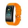 QW18 Inteligentna Bransoletka Bransoletka Tleygen Tłuszcz Tętna Tętna Monitor Sports Watch IP67 Fitness Tracker Smart Wristwatch do iPhone IOS Android