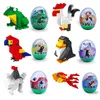 Mini Dieren Bouwstenen Serie Twist Eggs Speelgoed Penguin Frog Dog Macaw Bricks Toys 6 stijlen Geschenken