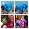 F62 puppy fleece hoodies Coral velvet jumpsuit Pet dog coveralls pet puppy clothes deer design s-xxl free shipping