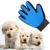 Pet Grooming Glove Brush Comb Dog Cat Dirt Hårborttagning Remover Gentle Deshedding Främja Blodcirkulation