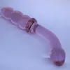 Różowe kolory szklane dildos fałszywe zabawki seksualne dla kobiet masturbacja dla dorosłych Toys1359855