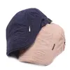 Mode Golf conduite plat rayure coton lierre gavroche chapeaux casquettes unisexe hommes femmes décontracté bérets réglable adultes casquette à visière