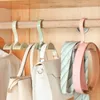 360Gree Rotation Closet Organizer Rod Hanger Handväska förvaringsväska hängande rackhållare krokväska Klädhängare4661254