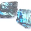 Cristalli di quarzo grezzo naturale labradorite grezza burattata Pietra di energia minerale Reiki per la guarigione della pietra di cristallo277l