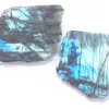 Cristalli di quarzo grezzo naturale labradorite grezza burattata Pietra di energia minerale Reiki per la guarigione della pietra di cristallo2981