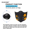 Xintown Cycling Masks Activated Carbon Anti-Pollution Mask Dust Oid Mountain Bicycle Sport Road Cycling Masks Face Cover159E