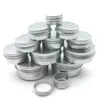 5G 10G 15G 20G 30G lege aluminium cosmetische containers pot lip balsem pot tin voor crème zalf hand crème verpakking doos