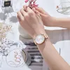 Armbanduhr Frauen Uhren Fashion Ladies Watch 30m wasserdichte roségold Edelstahl4450646