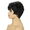 Peruk 2020 Amazon Hot Selling European och American Wig New Fashion Ladies Short Curly Hair Factory Wholesale