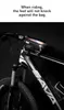 자전거 가방 방수 TPU 민감한 터치 스크린 다기능 핸들 홀더 오토바이 핸드폰 마운트 범용