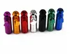 54mm flat-headed vase snuff bottle aluminum alloy storage device sealed portable