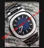 18 stijl designer horloges luxe horloge 5711 zilveren riem super lichtgevende roestvrij Asia 2813 beweging mechanische automatische horloge horloges