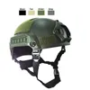 Taktik Hızlı Mich 2001 Kask Dış Mekan CS EKİPMAN AIRSOFT Paintabll Atış Head Koruma Dişli No01-035218S