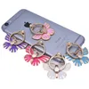 Butterfly Finger Ring Mobile Phone Ring Holder Bracket Metal Lazy Ring Mobile Phone Bracket 360 Degree Stand Holder For All mobile phone