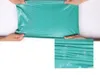 100 stks / partij zelfklevende tas koerier mailing plastic verpakking tassen mailer envelop shipp packing pouch groene kleur