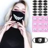 Stok Parti Anime Yeniden kullanılabilir Maske Yetişkin Çocuk Eğlence Fantezi Gürdeniz Yüz Ağız Kül Yeniden kullanılabilir Toz Windproof Pamuk Yıkanabilir Maskesi Isınma Maske