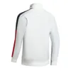 NEW JACKET Men Sportswear Black White Autumn Winter Jogger Sporting Men's Jackets