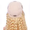 HCDIV 613 Human Hair WGIS BRAZILIAN RAW Remy Deep Wave 134 Spets Front Wig Light Blonde Wig Factory hela DP 633557662