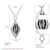6 pezzi / lotti nuovi pendenti lunghi collane per le donne collier femme geometrica dichiarazione colar maxi moda cristallo diyjewelry