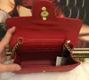 Projektanci damskie torba na ramiona skórzana moda złota łańcuch luksusowy luksurys Cross Body Pure Colour Women Woman torebka Panie 21 cm do P