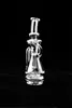 Glass hookah carta or peak two kind recycler transparent electric base drill tower smoking accessories, factory direct price concessions