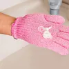 Peeling-Badehandschuh, Körperwäscher-Handschuh, Nylon-Duschhandschuhe, Körper-Spa-Massage, Entferner abgestorbener Hautzellen, 1 Paar, 2 Stk. 5069576