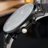 Hommes de haute qualité montres Top marque homme montres-bracelets petits cadrans travail en acier inoxydable bande mode montre à quartz pour hommes cadeau reloj de lujo