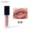 Diamond Lipgloss Liquid Lipstick Glitter Light Gloss Flash Kolor warg barwia długość wodoodporna kosmetyki6212792