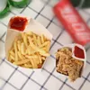 Frieten Doos Chips Zak Chips Cup Party Take-out Wegwerp Voedsel Papieren Pakket Fast Food Houder ZC0623