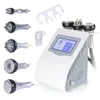 살롱 사용 5in 1 Unoisetion Cavitation RF 기계 진공 RF 슬리밍 피부가 지방 용융 기계를 조입니다.