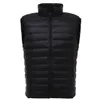 Casual New Arrival Brand Men Sleeveless Jacket Winter Ultralight White Duck Down Vest Male Slim Vest Mens Windproof Warm Waistcoat