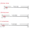 archery純粋なカーボンの矢印背骨300 400 ID 6.2mm可変矢印鼻を閉じ込め、再発または複合弓矢狩猟のために回すことができます