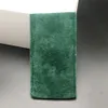 Étui de protection pour montre Rolex, pochette verte lisse de haute qualité, cadeau de poche 12 8 cm229N