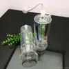 Färg Multi Clawed Plate Silkplate Mute Glas Vattenflaska Partihandel Glas Bongs Oil Burnerrigs Rökning,