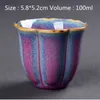 Kiln change glaze tea cup handmade master single ceramic cup new classical collection teacup