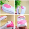 Mini Heat Sealing Portable Bag Clips Handheld Mini Electric Heat Sealing Machine Impulse Sealer Seal Packing Plastic Bag Clips DH0701