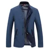 short blue coat