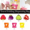 New 25ml 90ml travel bottle Cosmetic filling pvc bag,portable Packing bag hand sanitizer Shampoo Makeup fluid sub bottle packaging bottle