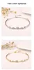 Wholesale-Small waist bracelet 18K rose gold web celebrity bracelet hot style fashion simple personality female