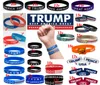 23 tipi Trump rendono America grande di nuovo lettera in silicone cinturino in gomma Braccialetto Trump supportatori Braccialetti da polso Braccialetti Braccialetti da basket