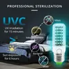 Onever luz de milho com 112 leds uv, lâmpada prática eficiente que mata ácaros bactérias para casas de carro, hospitais, lojas, escolas8095295