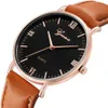Surveillez les hommes Ultrahin Military Business Watch for Men Classic Quartz Watch Wrist Wrists3902163