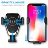 10W Автомобильное беспроводное зарядное устройство Qi Fast Charge Cars Mount Air Vential Holder для iPhone Samsung Все устройства с розничной коробкой