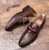 Hot Sale-large-size loafers designer fashion dress shoes handmade men's wedding shoes, designer business dress shoes W96