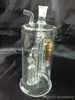 La nouvelle bouteille d'eau en verre BBK Bongs en verre en gros Brûleur à mazout Pipes Rigs Smoking Free