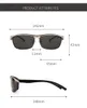occhiali da sole polarizzati per il negozio 4s fornisce uomini all'interno di occhiali da guida con polarizzatore a pellicola blu occhiali da sole di tendenza della moda