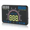 GEYIREN E350 5.8 Inch OBDII HUD Display per auto Easy Plug and Play Allarme velocità eccessiva Consumo di carburante - Nero