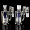 Neuer Aschefänger aus Glas mit 14,4 mm und 18,8 mm Gelenk, zwei Farben zur Auswahl, Glasöl-Rig-Glasbong-Rauchzubehör